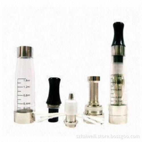 Electronic Cigarette Atomizer with Four Liquid Holes & No Wick